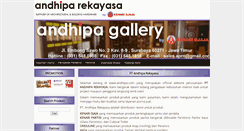 Desktop Screenshot of andhipa.com